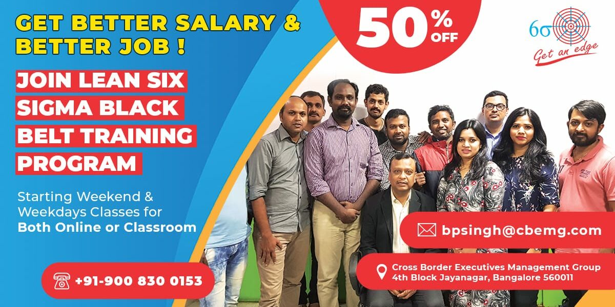 Best Six Sigma Training in Bangalore